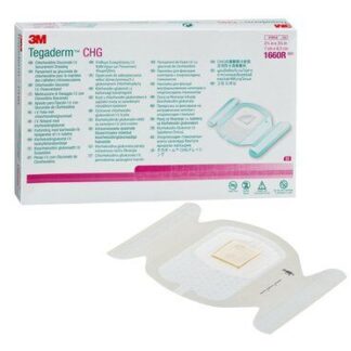 Tegaderm CHG Chlorhexidine Gluconate I.V. tvirtinimo tvarstis 1660R - 1 vnt.