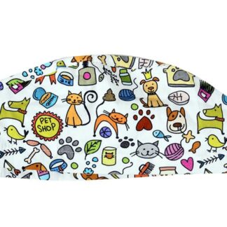 Kepurė Scrub Cap FUNNY CAP - Smile Pet - M 20821 Unisex