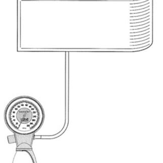 Kraujospūdžio matavimo rankogalis Gamma G7/G5/GP suaugusiems (vieno vamzdelio) - Heine M-000.09.619