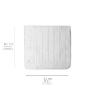 King Size šildomas paklotas HU 676 - Medisana