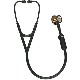 3M™ Littmann® CORE Digital Stethoscope, 8863, High Polish Copper Chestpiece, Black Tube, Stem and Headset, 27 inch