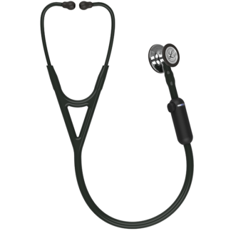 3M™ Littmann® CORE Digital Stethoscope, 8869, Mirror Chestpiece, Black Tube, Stem and Headset, 27 inch