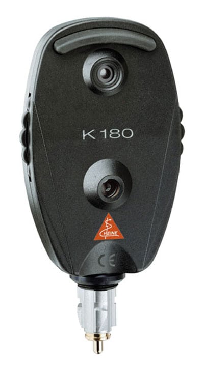 K®180 oftalmoskopo galvutė su 1 ir 3,5 V lempute - Heine C-002.30.206
