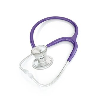 MDF ProCardial® nerūdijančio plieno stetoskopas – violetinis / sidabrinis