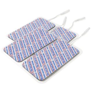 TENS lipnūs kineziterapijos elektrodai 50x100mm 4 vnt.