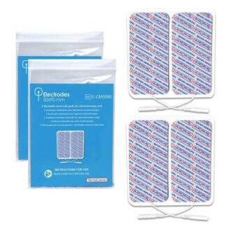 TENS terapijos lipnūs elektrodai 50x90mm 2 vnt.