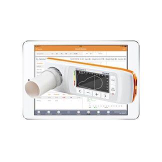 MIR Spirobank II Smart Spirometras su oksimetrijos jutikliu ir 60 vienkartinių srauto matuoklio turbinų