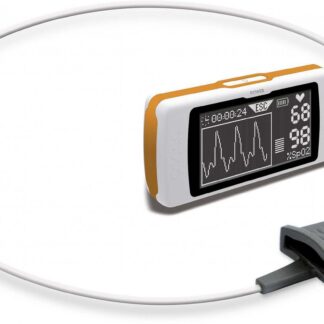 MIR Spirodoc spirometras su oksimetro jutikliu ir 60 vienkartinių FlowMir turbinų
