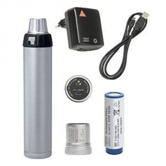 BETA4 USB rinkinys - Įkraunama baterija + BETA4 USB apatinis įdėklas + Papildomi priedai - Heine X-007.99.388