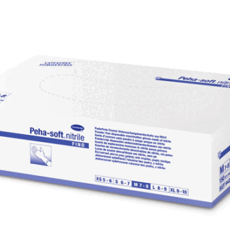 Hartmann Peha Soft Fino Nitrilinės Pirštinės Be Pudros Didelės 150 vnt.