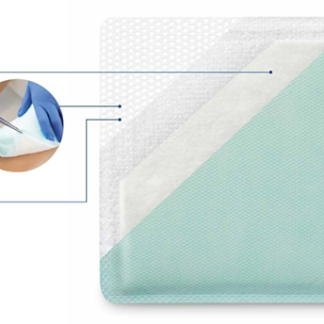 Zetuvit® Plus Silicone Border žaizdų tvarstis 10x10cm Hartmann